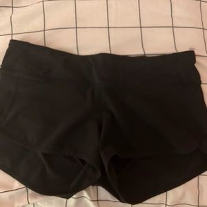 Black Lululemon Speed Ups Size 6